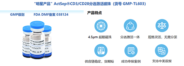 ag尊龙链接明星产品CD3/CD28分选激活磁珠