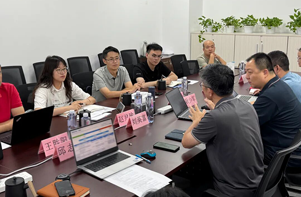 北京市经信局产促中心一行莅临北京ag尊龙链接生物科技有限公司调研，就公司承担的细胞与基因治疗药物领域三项关键技术攻关任务，开展考察调研。
